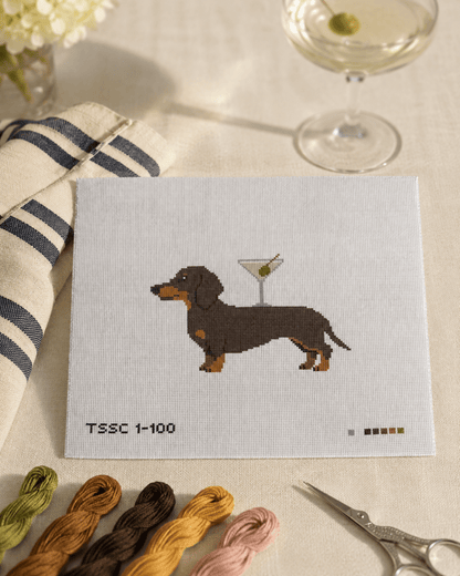 Martini Weenie - The Sunday Stitch Club -